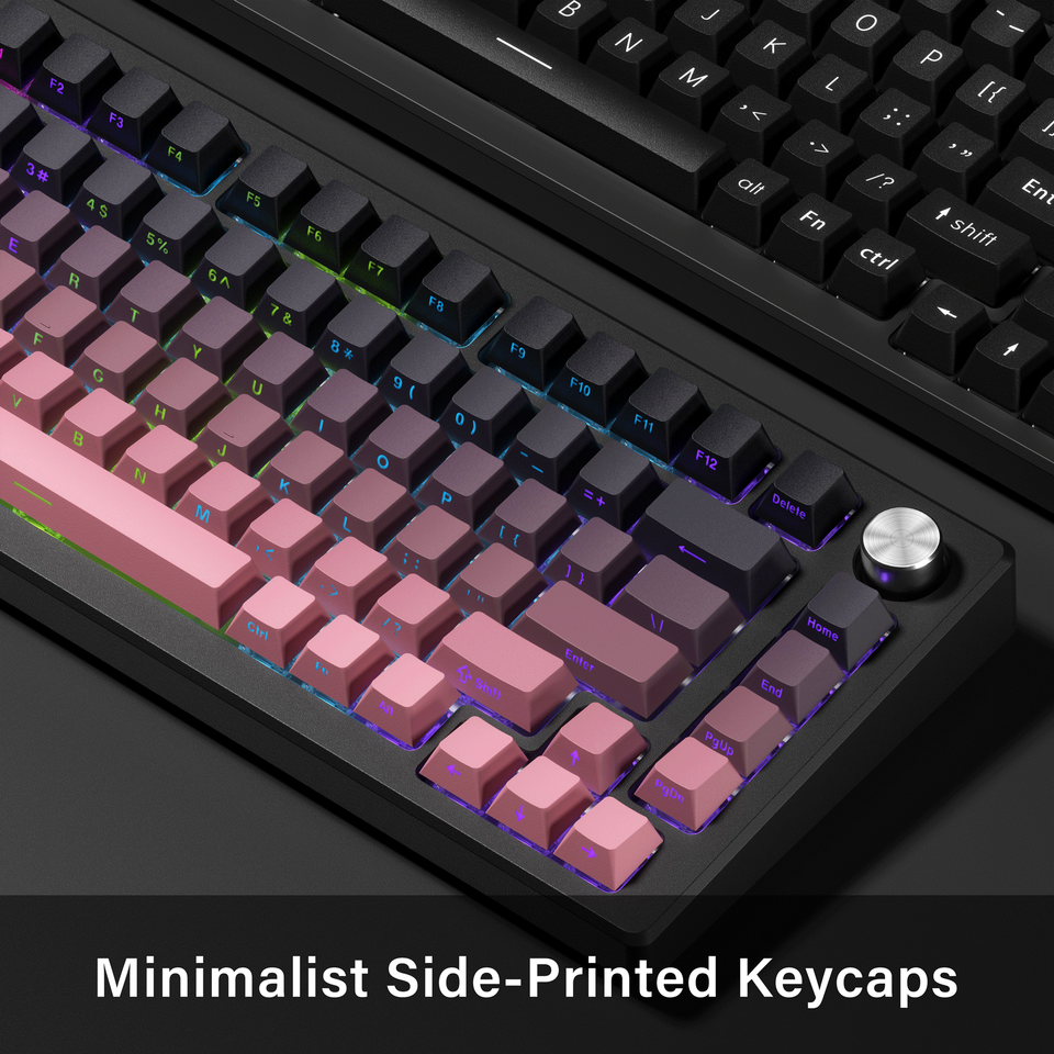 EchoBlade Blackberry Gradient 136-keys Keycap set