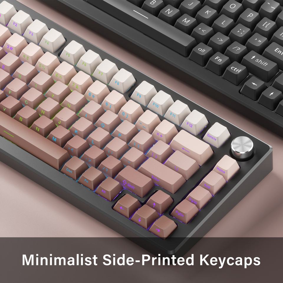 EchoBlade Peach Gradient 136-keys Keycap set