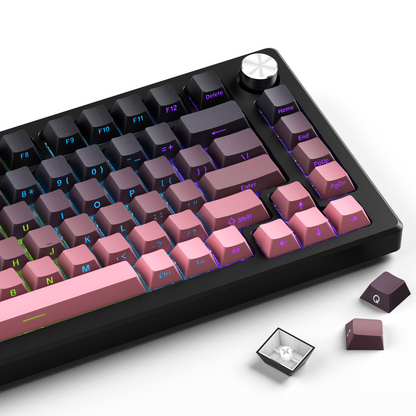 EchoBlade Blackberry Gradient 136-keys Keycap set