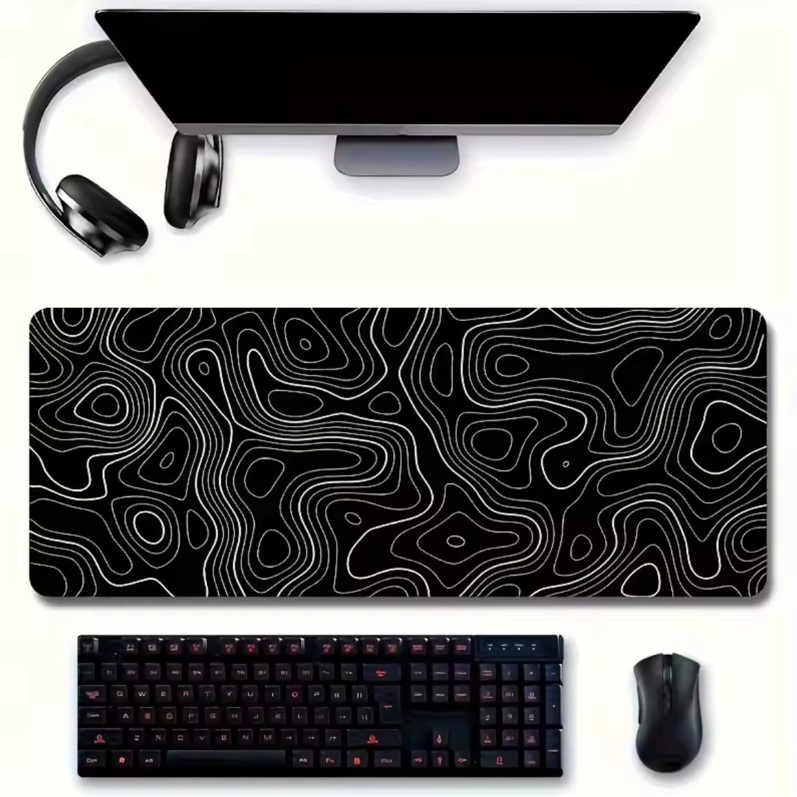 Waves Mouse Pad for Gaming